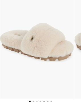 UGG Cozetta Curly Genuine Shearling Slide Slipper